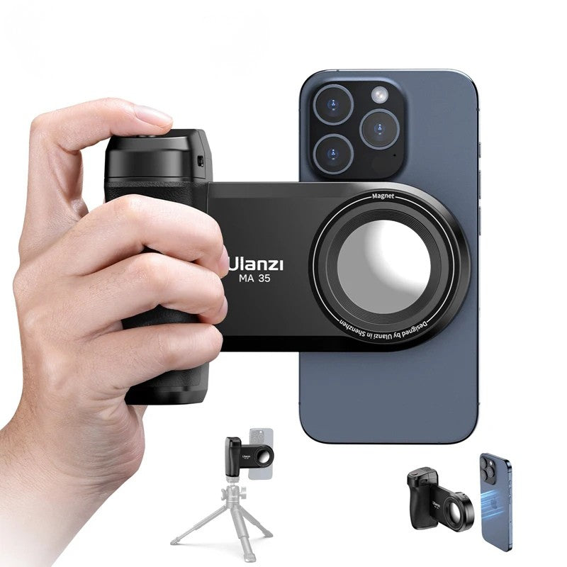 Transform Your Smartphone Into a Pro Camera: The Ulanzi MA35 MagSafe Bluetooth Camera Grip