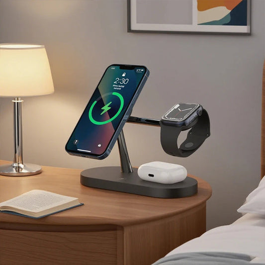 Magnetic Wireless Charger Stand For iPhones