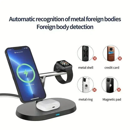 Magnetic Wireless Charger Stand For iPhones