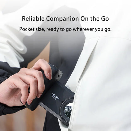 Magnetic phone camera grip MagSafe shooting hand grip on iPhone - product shot

Ergonomic DSLR-style phone grip used for vlogging in portrait mode

Bluetooth remote shutter with magnetic phone hand grip - product accessories

Phone camera grip attached to tripod - mobile photography setup