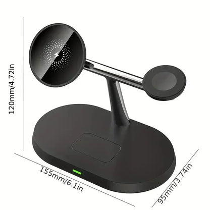 Magnetic Wireless Charger Stand For iPhones