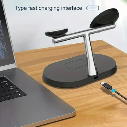 Magnetic Wireless Charger Stand For iPhones