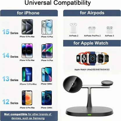 Magnetic Wireless Charger Stand For iPhones