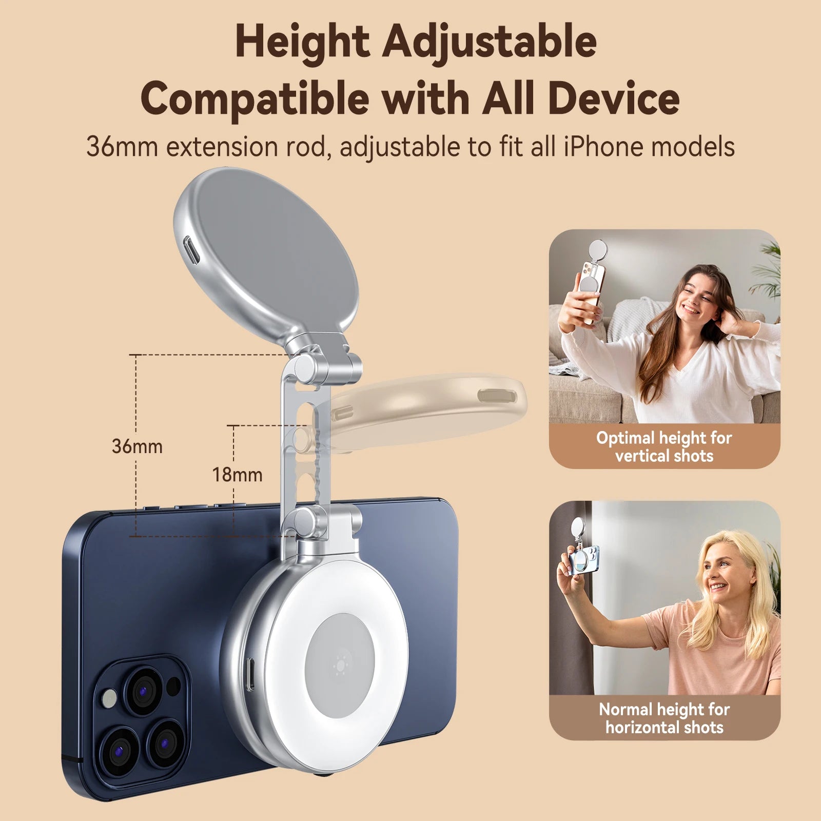 “magnetic fill light phone mount MagSafe LED light on iPhone”

“portable magnetic phone fill light vlogging setup Australia creator”

“adjustable colour temperature magnetic fill light mobile photography”

“mobile content creator using magnetic LED fill light for smartphone”
